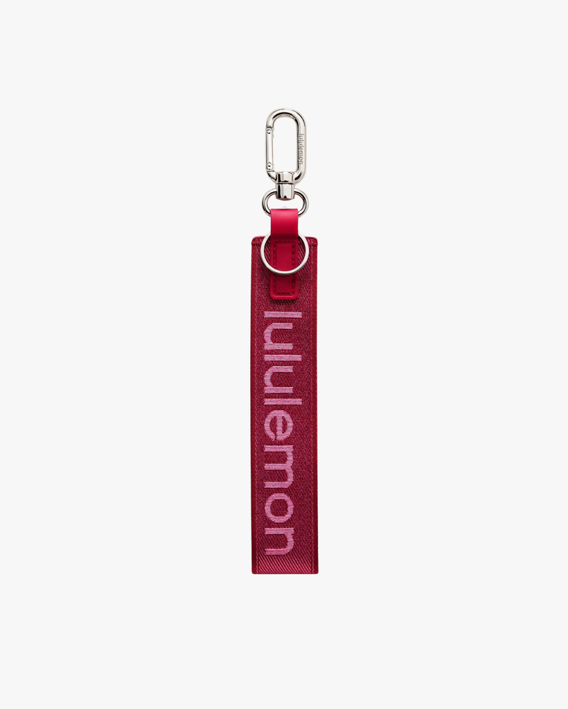 Lululemon Never Lost Keychain - Maroon