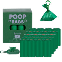 Forest Green Poop & Paw 300 bag pack